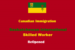 Saskatchewan International Skilled Worker Express Entry