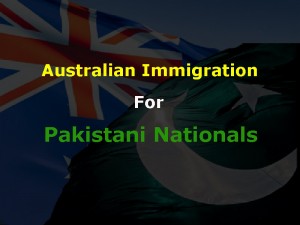 Australian Immigration for Pakistani Nationals