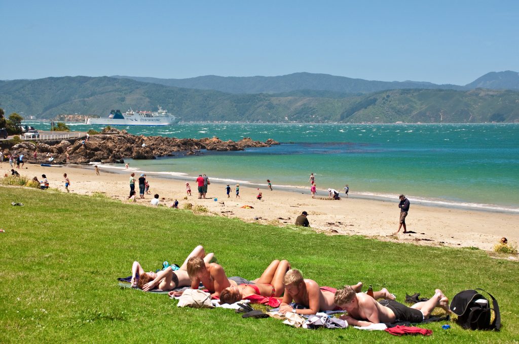 new zealand beach