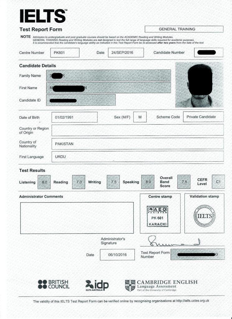 successful ielts in lahore