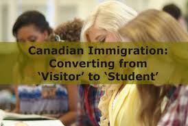 Canadian Immigration: Converting from ‘Visitor’ to ‘Student’