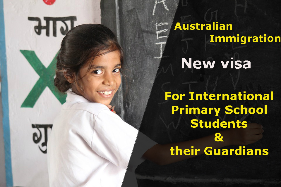 Australian Immigration: New visa opens door to International Primary School Students and their Guardians