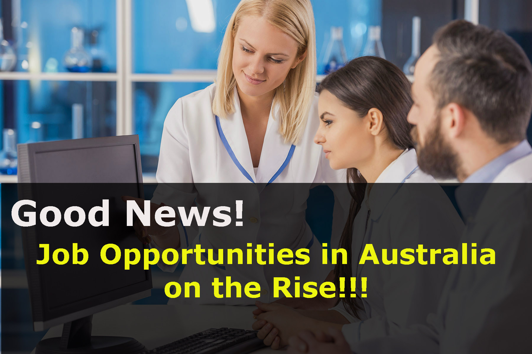 Good News! Job Opportunities in Australia on the Rise