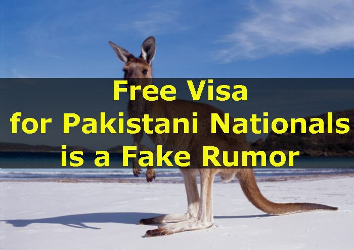 No Free Visa to Australia for Pakistanis, Says Australian Immigration Department