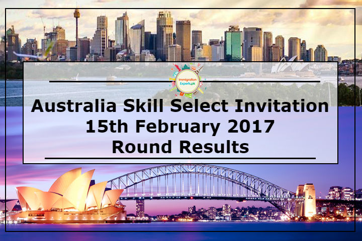 Australia Skill Select Invitation: 15th February 2017 Round Results