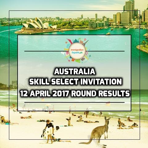 Australia Skill Select Invitation: 12 April 2017 Round Results
