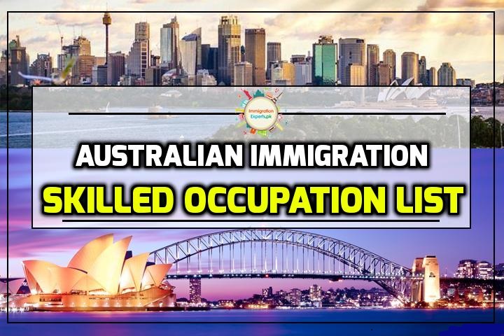 Australian Skilled Occupation List 2022-2023
