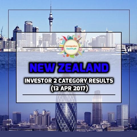 New Zealand Residence Programme – Investor 2 category Results (13 Apr 2017)