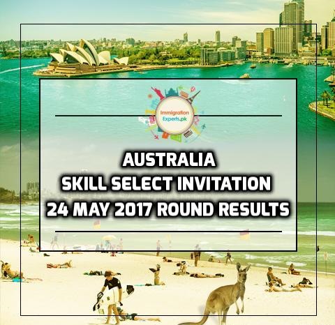 Australia Skill Select Invitation: 24 May 2017 Round Results