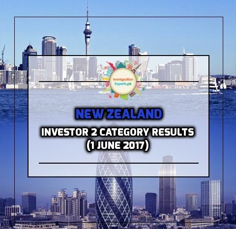 New Zealand Residence Programme – Investor 2 category Results (1 June 2017)