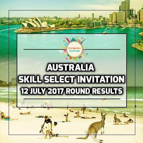 Australia Skill Select Invitation – 12 July 2017 Round Results