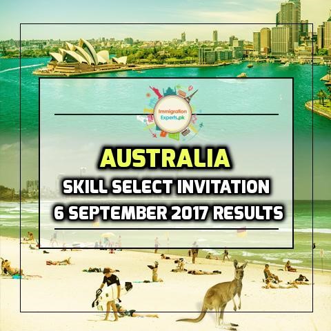 Australia Skill Select Invitation – 6 September 2017 Round Results