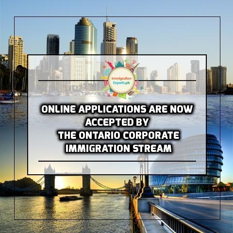 Online Applications are Now Accepted by the Ontario Corporate Immigration Stream