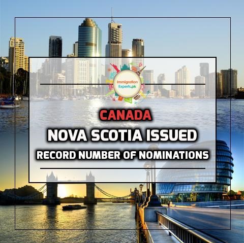 Nova Scotia Issued a Record Number of Nominations to the Immigrants in 2017