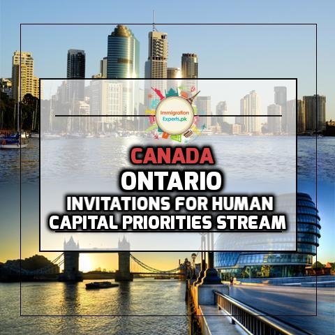 Ontario’s Human Capital Priorities Stream Sends Invitations to the Eligible Express Entry candidates