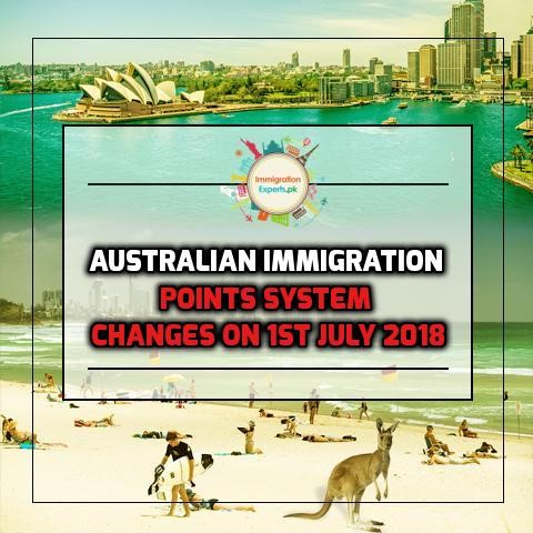 Australian Immigration Update – Points System Changes on 1st July 2018