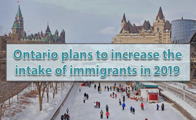 Ontario will nominate more immigrants for permanent residence in 2019