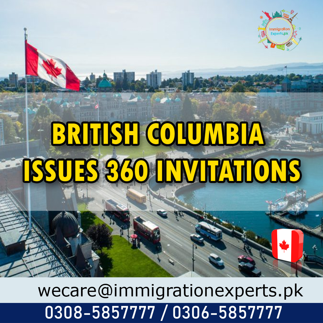 British Columbia invites 360 immigrants
