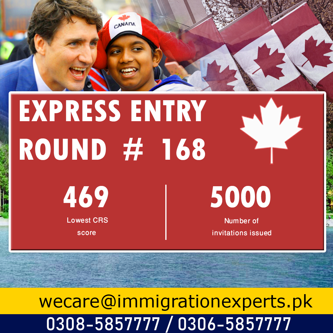 Canada Invites 5000 Candidates through Express Entry