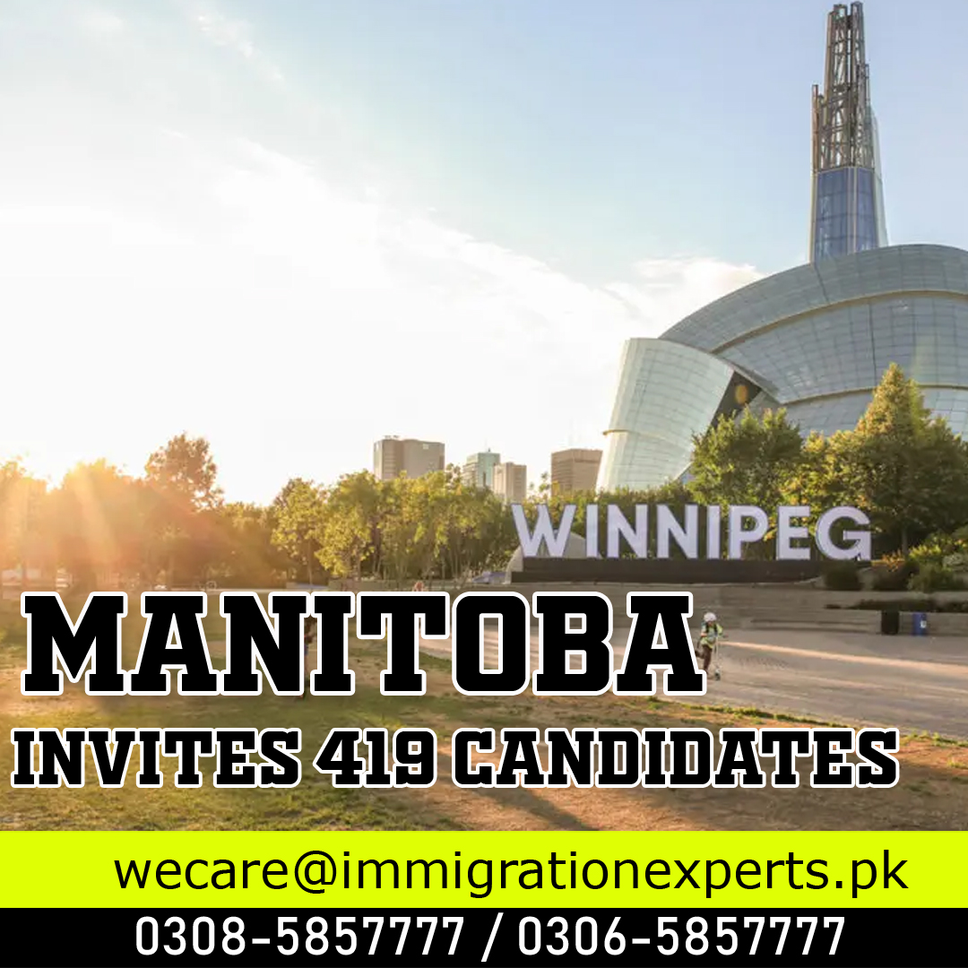 Manitoba issue 419 invitations