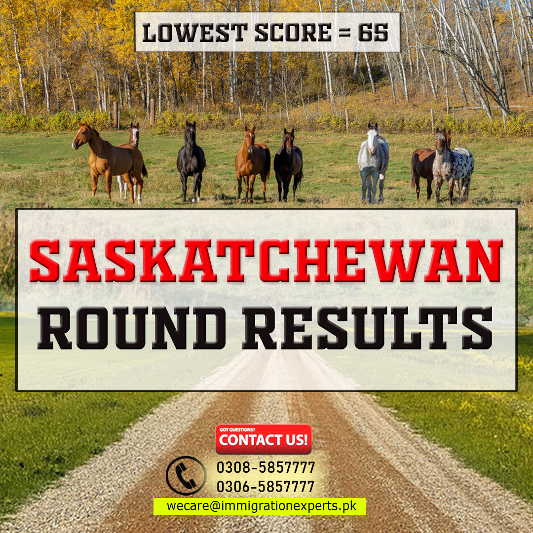 Saskatchewan invites 269 Applicants with 65 lowest score
