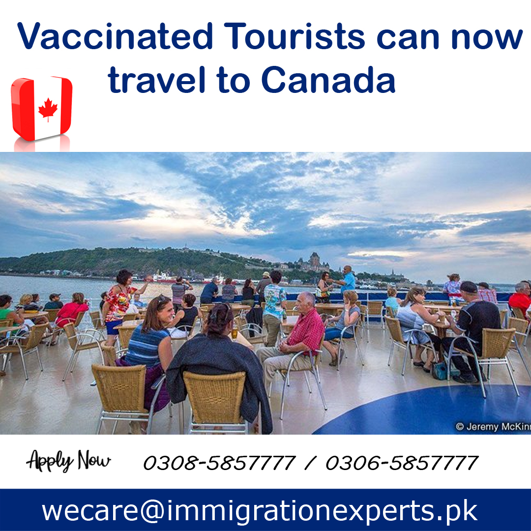 Canada welcome vaccinated tourists from 07-Sep-2021