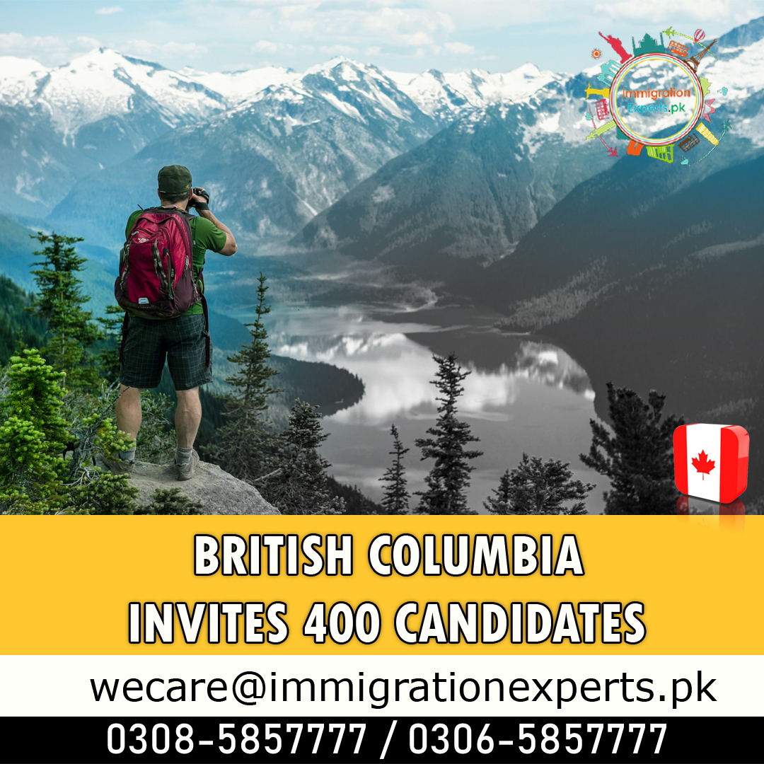 British Columbia invites 400 immigrants