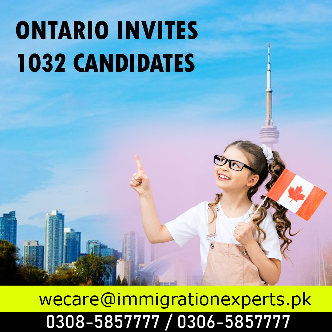 Ontario invites 1032 Candidates