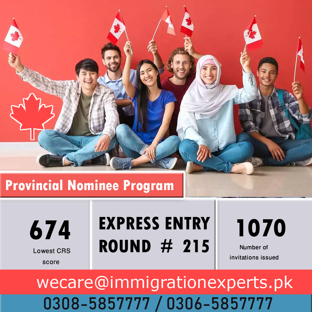 Canada issues 1070 invitations to Express Entry Candidates.