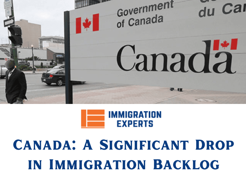 Canada: A Significant Drop in Immigration Backlog