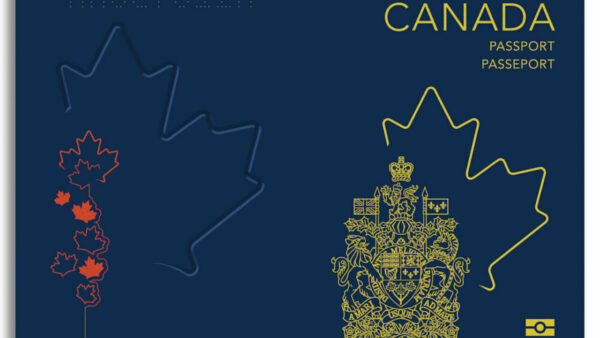 Canada add new features in its new designed passport.
