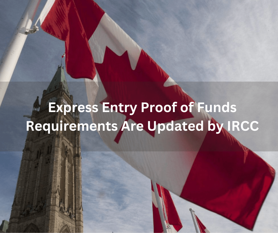 Express Entry Proof of Funds Requirements Are Updated by IRCC