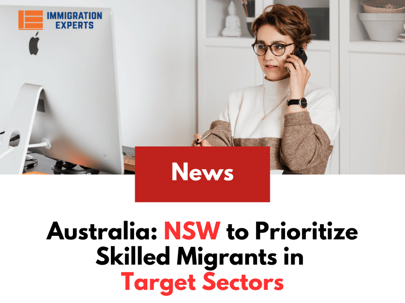 Australia: NSW to Prioritize Skilled Migrants in Target Sectors
