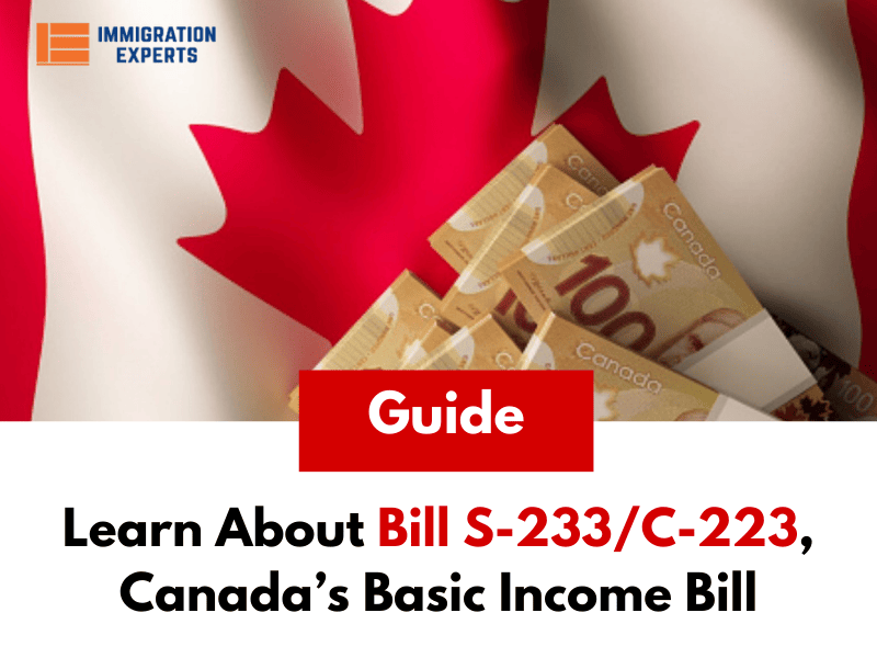 Learn About Bill S-233/C-223, Canada’s Basic Income Bill