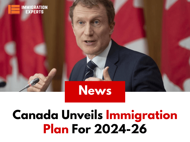 Canada’s Immigration Levels Plan for 202426