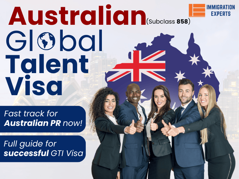 Australian Global Talent Visa Program GTI (Subclass 858)