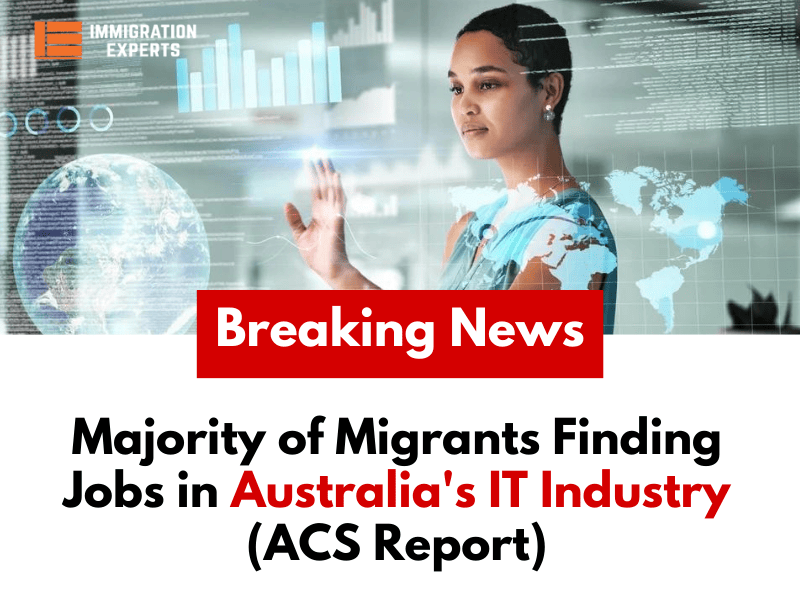 Majority of Migrants Finding Jobs in Australia’s IT Industry (ACS Report)