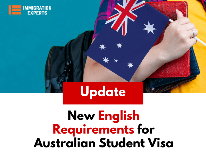 New English Requirements for Australian Student Visa