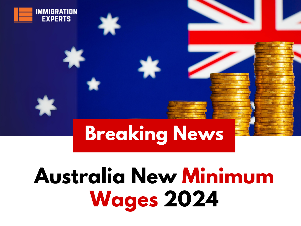 Australia New Minimum Wages 2024