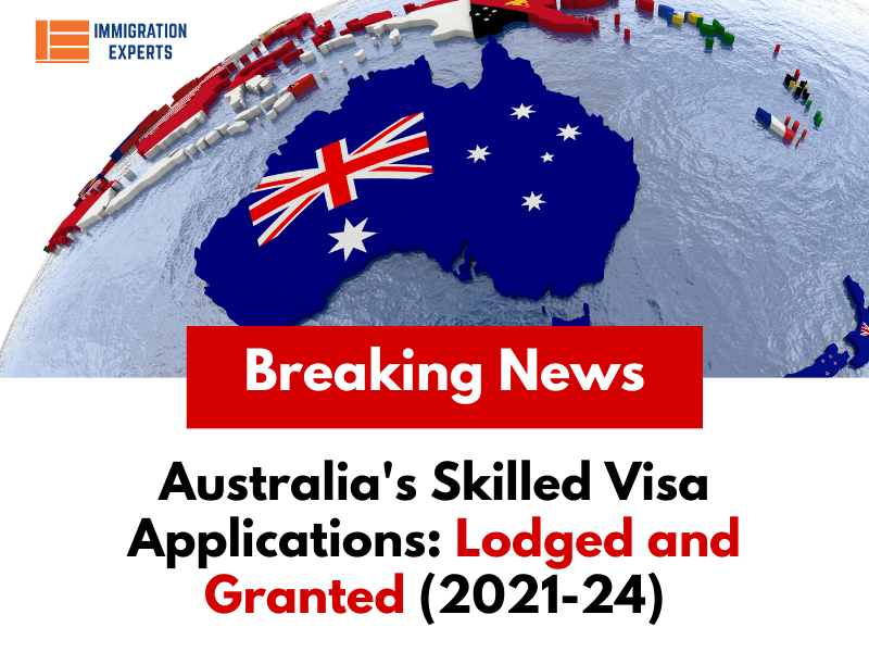 Australia’s Skilled Visa Applications: Lodged and Granted (2021-24)