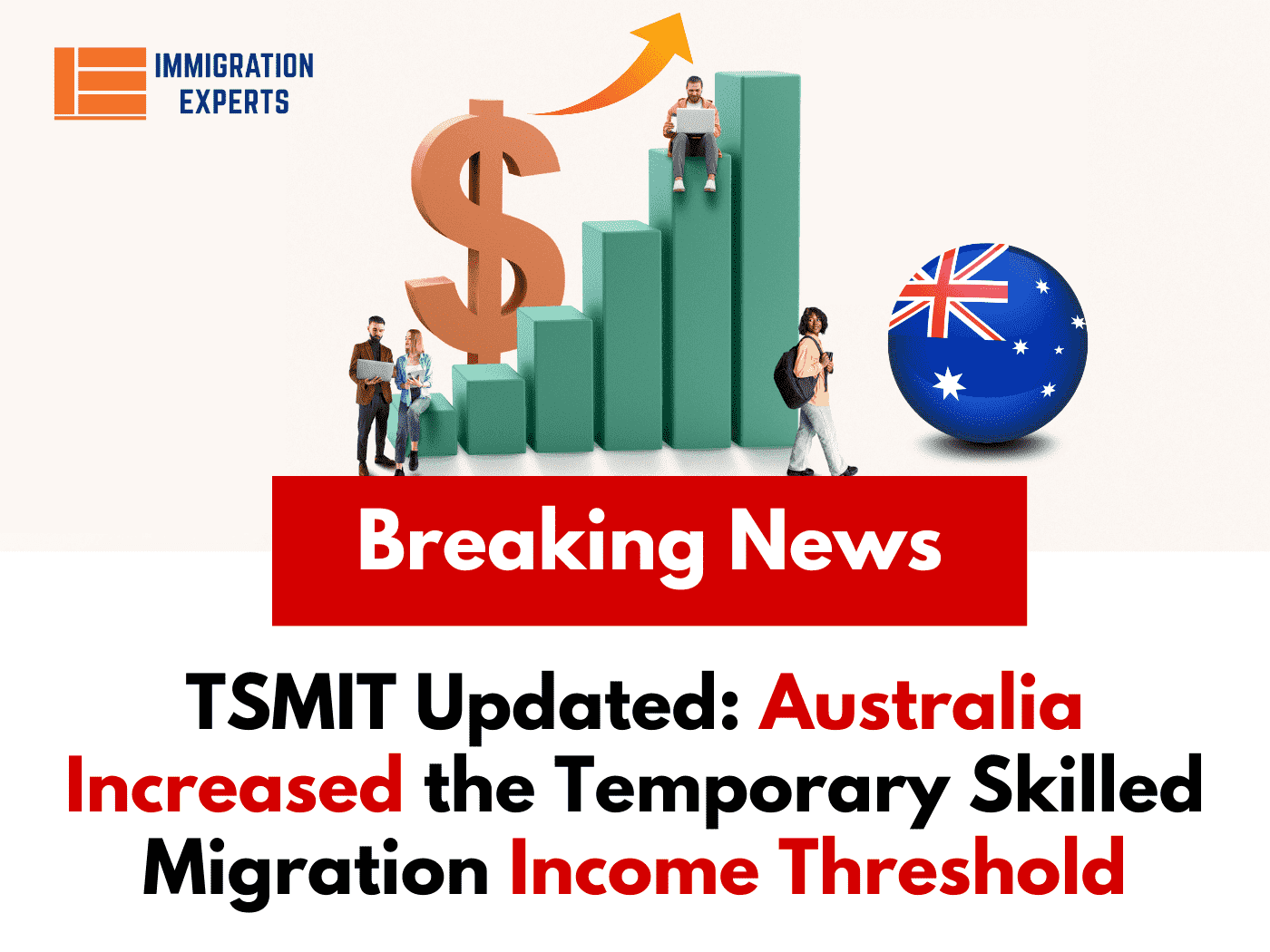 TSMIT Updated: Australia Increased the Temporary Skilled Migration Income Threshold