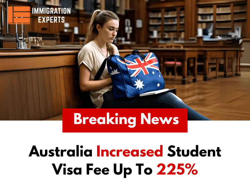 Australia Increased Student Visa Fee Up To 225%