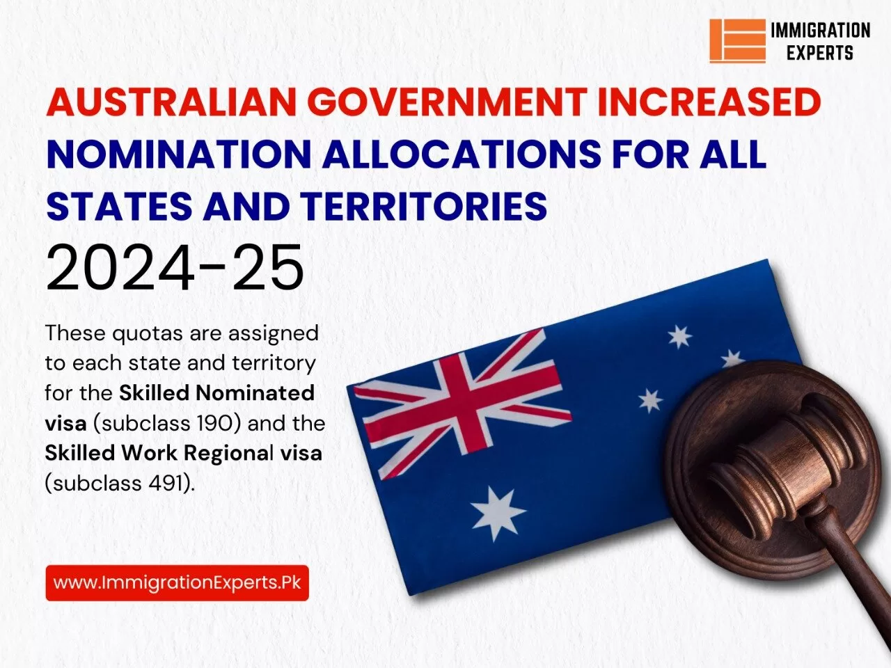 Australian Government Increased Nomination Allocations 2024 2025 4272