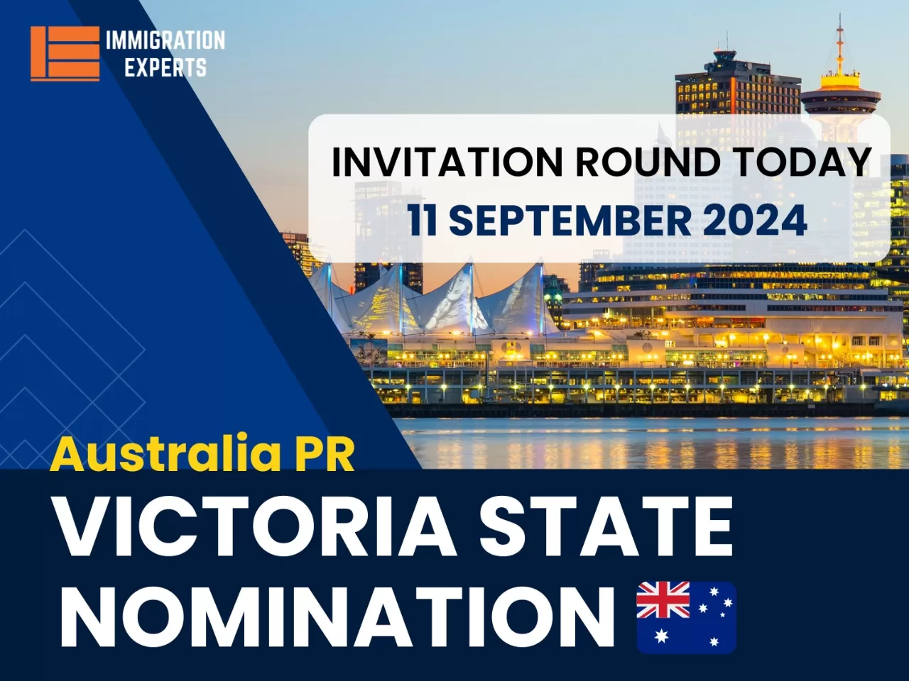 Australia: Victoria Held Latest Invitation Round on September 11, 2024