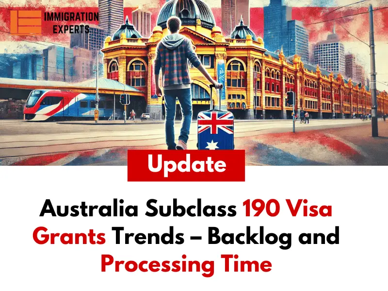 Australia Subclass 190 Visa Grants Trends – Backlog and Processing Time