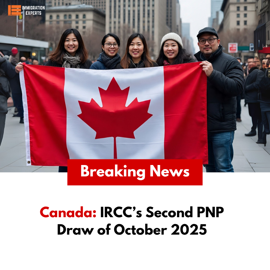 IRCC’s Second PNP Draw of October 2025: 302 Candidates Invited