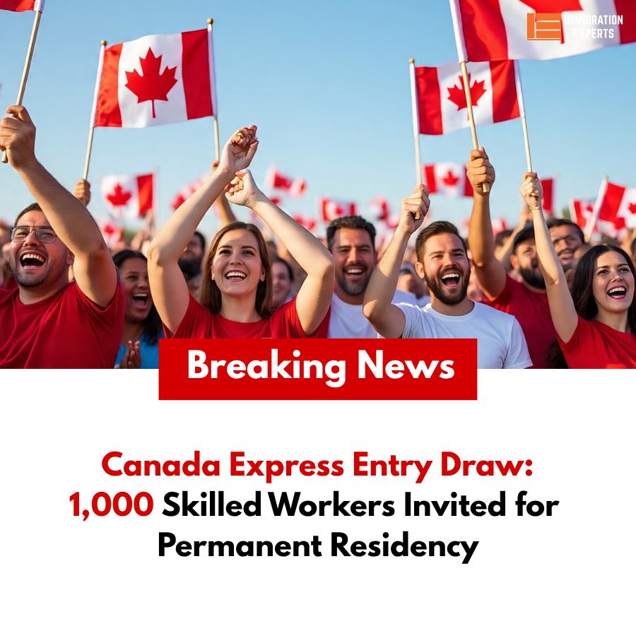 IRCC Issues 1,000 ITAs in Latest Canadian Experience Class (CEC) Draw